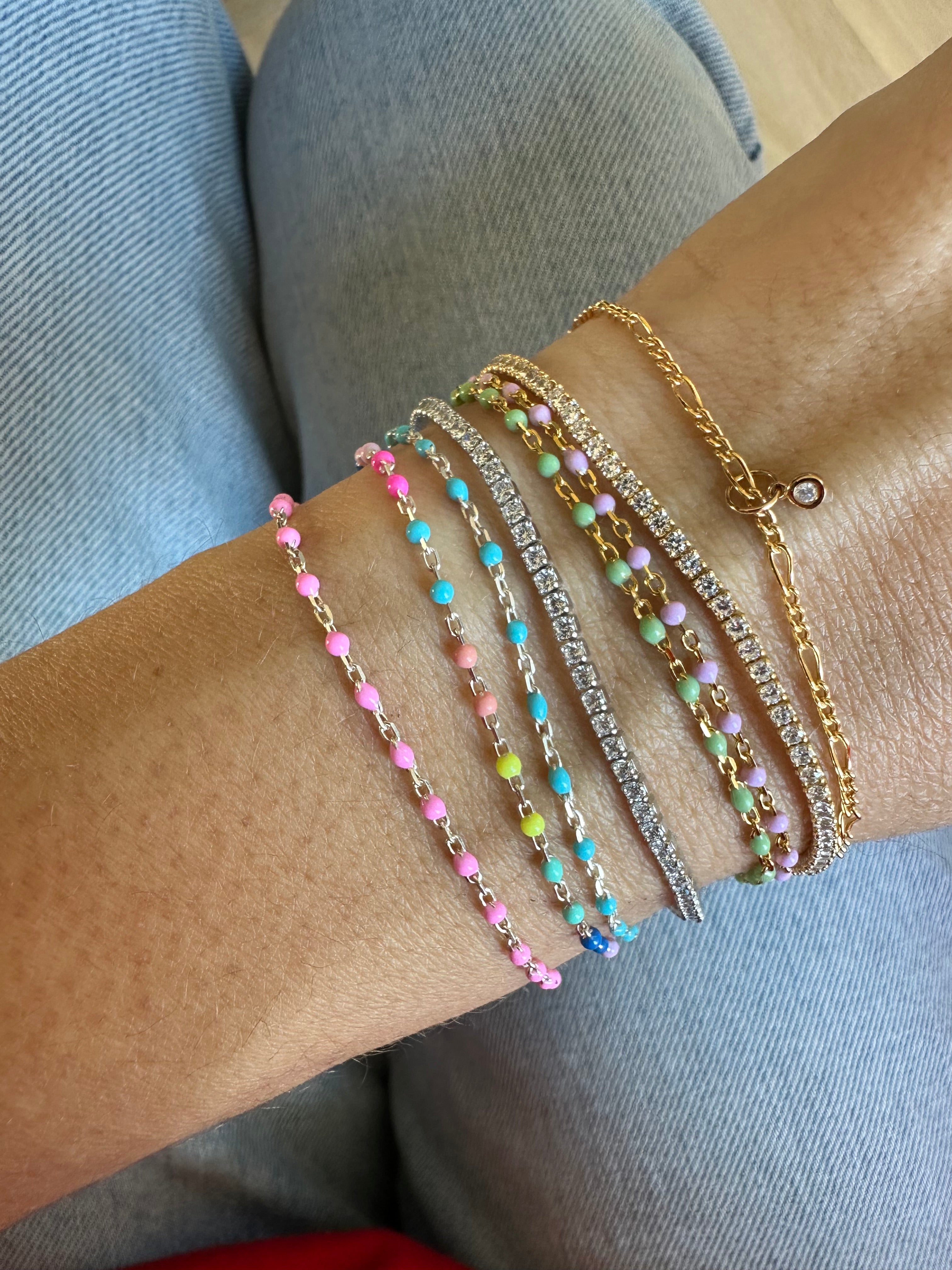 Small Tennis Bracelet Jugar N Spice