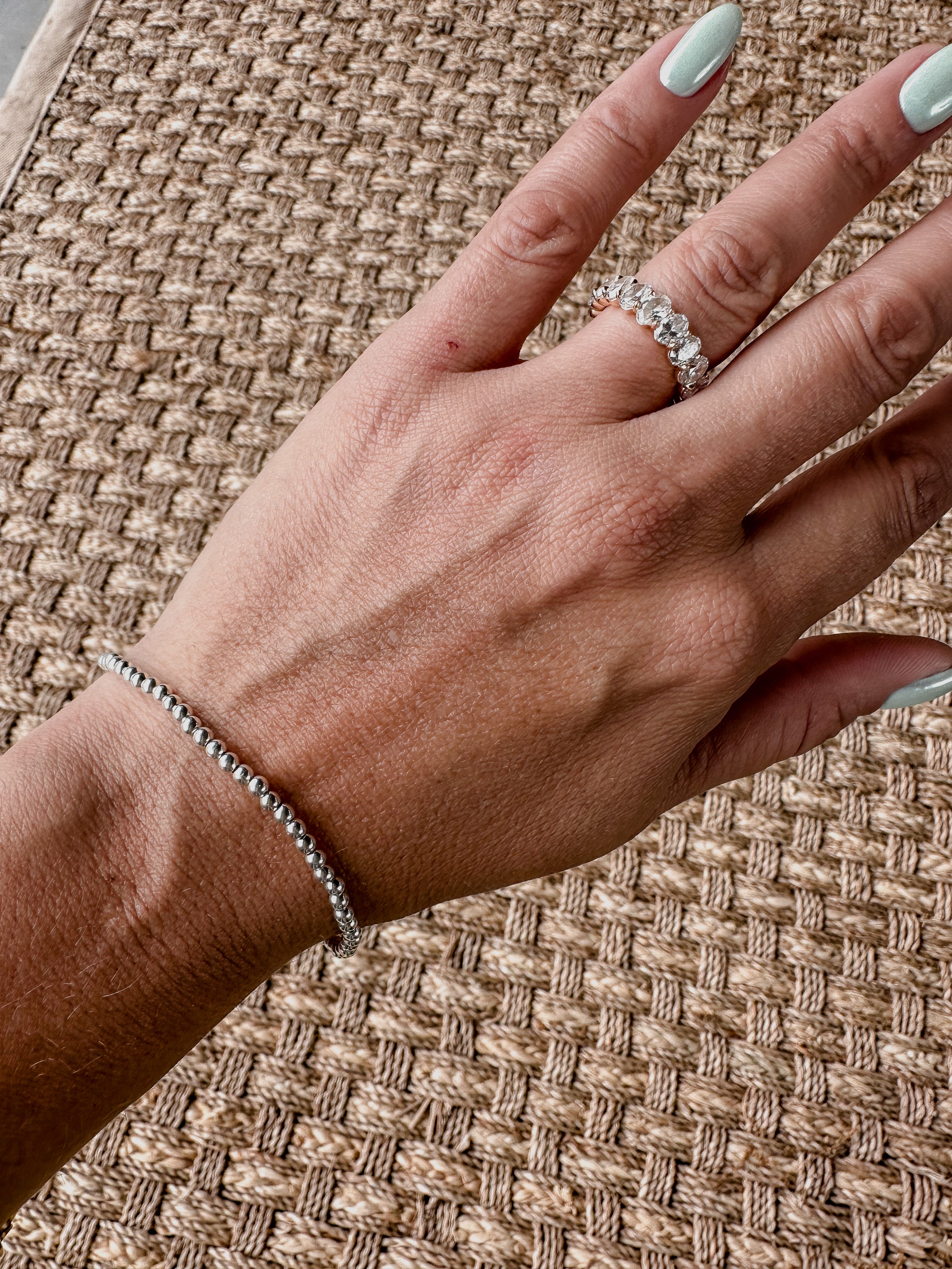 Classic hotsell silver bracelet